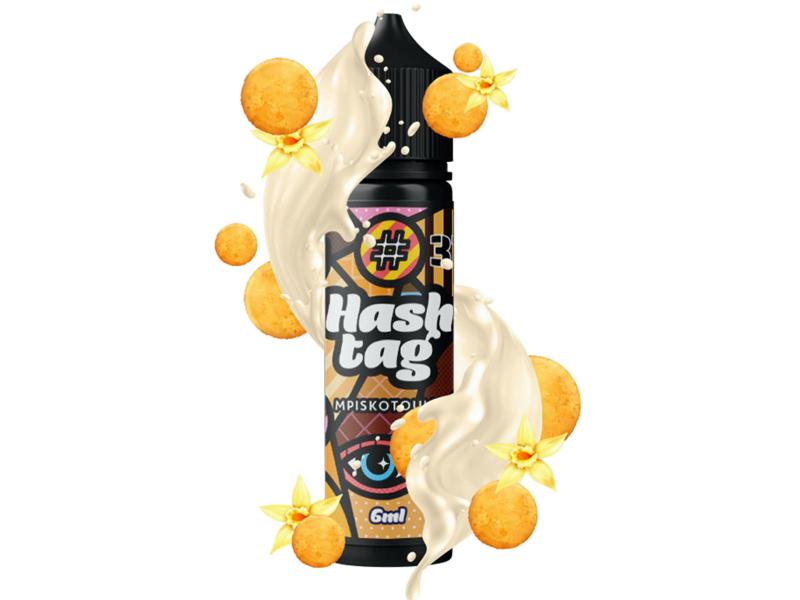 15026 - HASHTAG FLAVORSHOTS MPISKOTOULIS 37 Shake and Vape 6/60ML (��������)