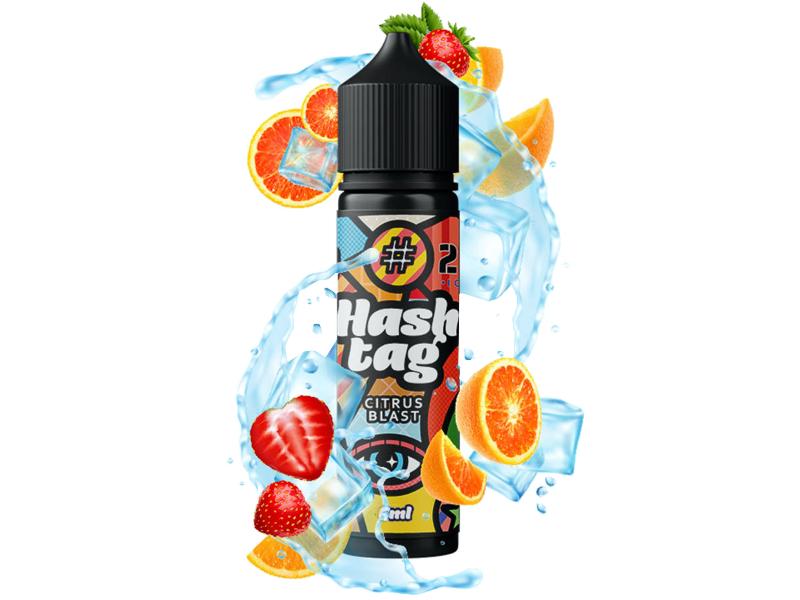 15036 - HASHTAG FLAVORSHOTS CITRUS BLAST ICE 28 Shake and Vape 6/60ML (������������ �� ����)