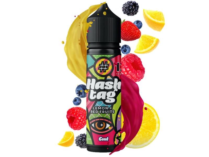 15040 - HASHTAG FLAVORSHOTS LEMON RED FRUITS ICE 13 Shake and Vape 6/60ML (�������� �� ������� ������ ��� ����)
