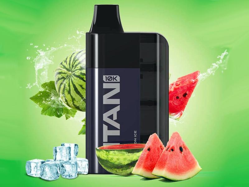 TITAN WATERMELON ICE 8*2ML ������ 16ML 20mg (�������� �� ����)10000 PUFFS ����������� ������� ���� ������