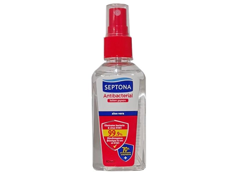 SEPTONA ANTIBACTERIAL ALOE VERA 80ml LOTION ���������� ������