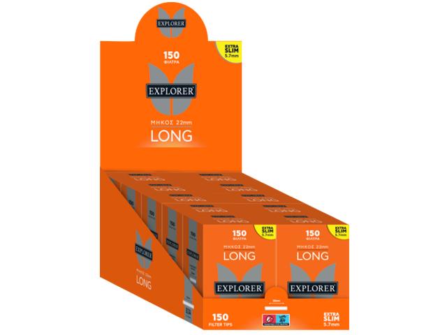 ����� �� 10 ��������� EXPLORER Long Filter extra slim 5.7mm 150 (���������)