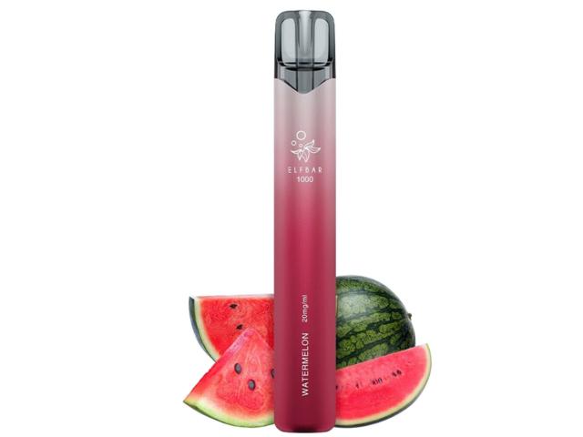 15164 - ����������� ������� ���� ������ ELF BAR 1000V WATERMELON 20mg (�������) 2ml