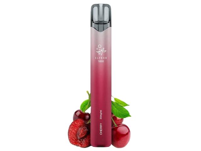 15170 - ����������� ������� ���� ������ ELF BAR 1000V CHERRY 20mg (������) 2ml