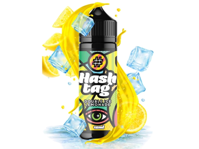 15181 - HASHTAG FLAVORSHOTS DOUBLE ICE LEMONADE 42 Shake and Vape 12/120ML (�������� �� ����)