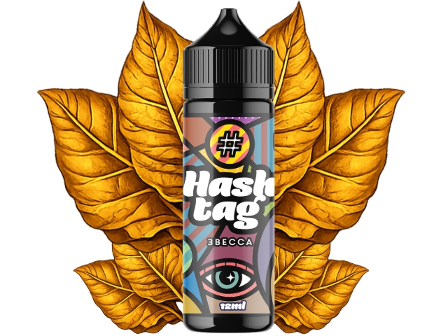 15182 - HASHTAG FLAVORSHOTS 3 BECCA 7 Shake and Vape 12/120ML (������� �� ������ ������� ��� �������)