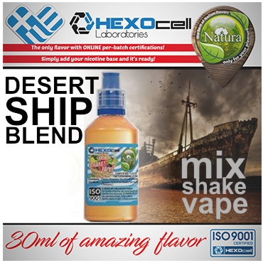 NATURA MIX SHAKE VAPE DESERT SHIP BLEND 30/60ML ()