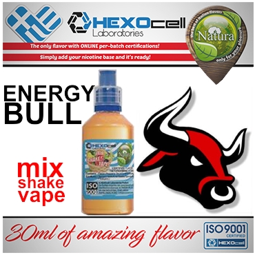 NATURA MIX SHAKE VAPE ENERGY BULL 30/60ML (ενεργειακό ποτό)