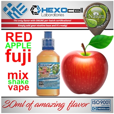 NATURA MIX SHAKE VAPE FUJI RED APPLE 30/60ML ( )