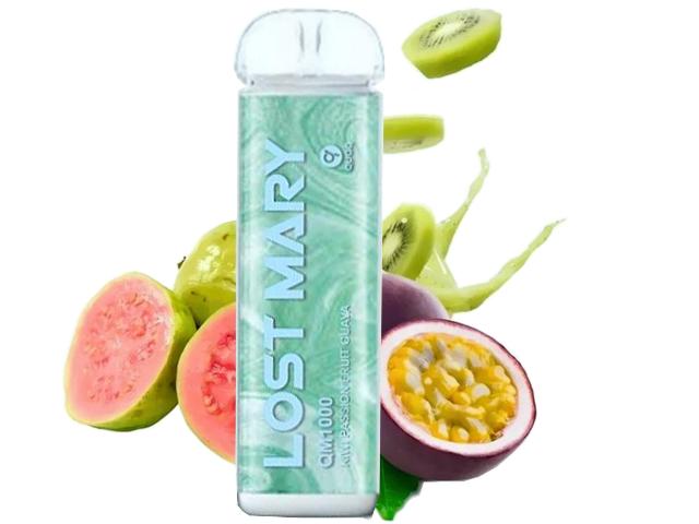 15280 - ����������� ������� ���� ������ LOST MARY QM 1000 2ml KIWI PASSION FRUIT GUAVA 20mg (���������, ������ ��� ������ ��� �������)
