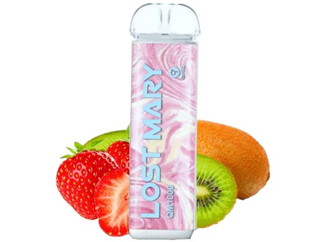 15282 - ����������� ������� ���� ������ LOST MARY QM 1000 2ml STRAWBERRY KIWI 20mg (������� ��� ���������)