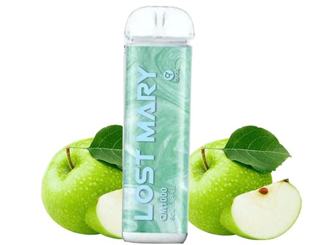 ����������� ������� ���� ������ LOST MARY QM 1000 2ml SOUR APPLE 20mg (����)