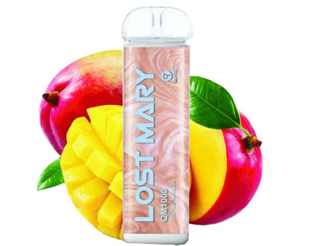 ����������� ������� ���� ������ LOST MARY QM 1000 2ml TRIPLE MANGO 20mg (������)