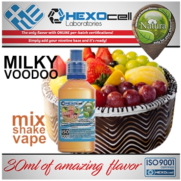 5027 - NATURA MIX SHAKE VAPE MILKY VOODOO 30/60ML (   )