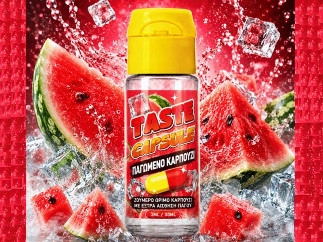 TASTE CAPSULE HYPERMIX ULTRA ΠΑΓΩΜΕΝΟ ΚΑΡΠΟΥΖΙ 3/30ML TASTE CAPSULE HYPERMIX ULTRA ΠΑΓΩΜΕΝΟ ΚΑΡΠΟΥΖΙ 3/30ML