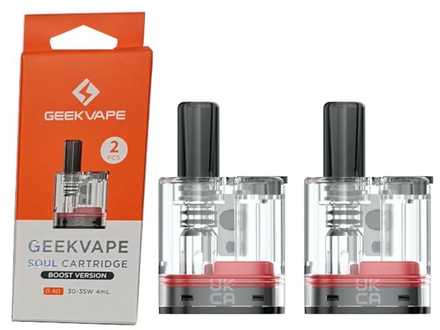 15364 - GeekVape SOUL Cartridge 4ml - with 0.4ohm coil (2 ������������)