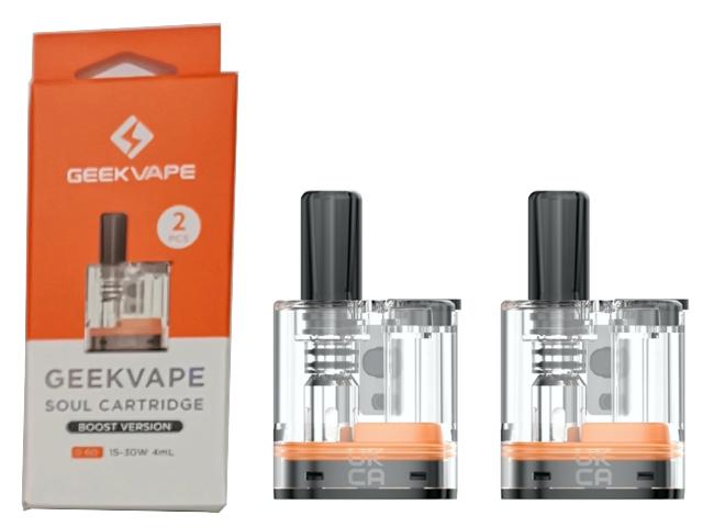 15365 - GeekVape SOUL Cartridge 4ml - with 0.6ohm coil (2 ������������)