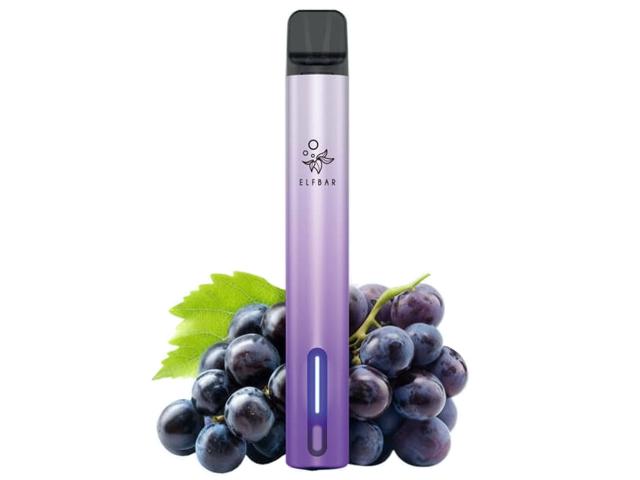 15404 - ELFBAR ELFA TURBO KIT 2ml AURORA PURPLE GRAPE 20mg ���. ����������� ������� ���������������� �� ������������
