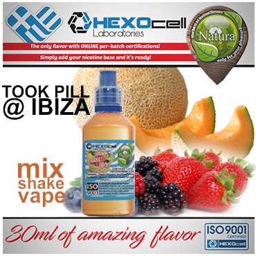 5121 - NATURA MIX SHAKE VAPE TOOK PILL @ IBIZA 30/60ML (  & )