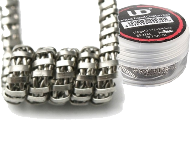 5143 -   UD Twisted fuse clapton coil 0.1 (10 )