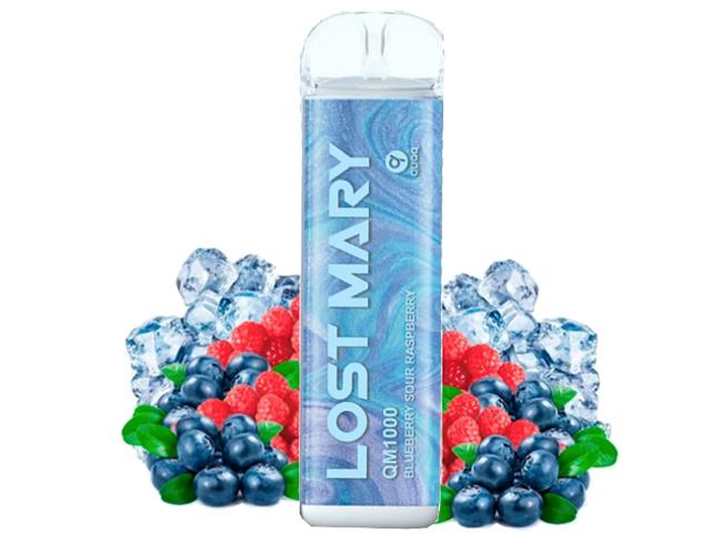 15452 - ����������� ������� ���� ������ LOST MARY QM 1000 2ml BLUEBERRY SOUR RASPBERRY 20mg (��������� ���������)