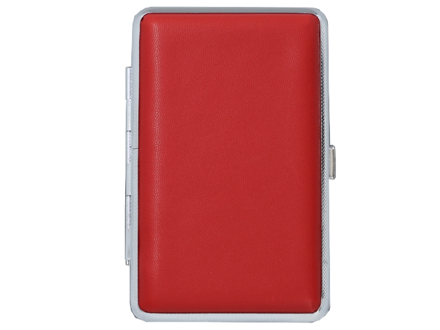 Ταμπακιέρα για SLIM τσιγάρα J AND Y 665-9802 RED μεταλλική ακρυλική Ταμπακιέρα για SLIM τσιγάρα J AND Y 665-9802 RED μεταλλική ακρυλική
