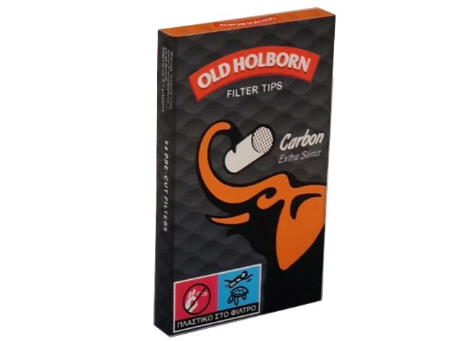 ��������� ������� ������� Old Holborn 5,7mm extra slim CARBON (54 ���������)