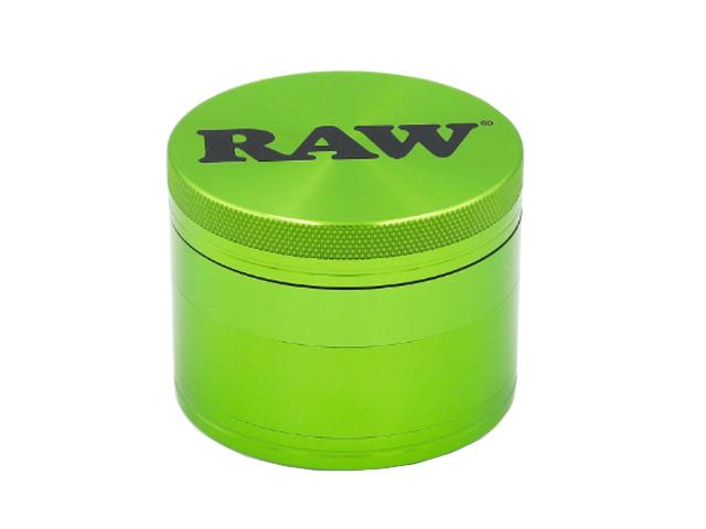 15545 - ������� ������ RAW GRINDER GREEN ALUMINUM 4 parts 56mm (14799)