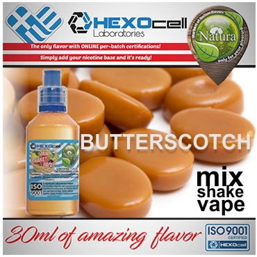 NATURA MIX SHAKE VAPE BUTTERSCOTCH 30/60ML ( )