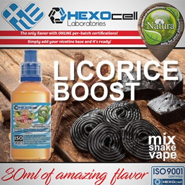 NATURA MIX SHAKE VAPE LICORICE BOOST 30/60ML ()