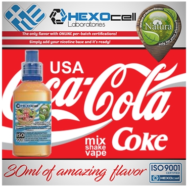 NATURA MIX SHAKE VAPE USA COLA 30/100ML ( )