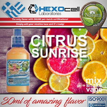 NATURA MIX SHAKE VAPE CITRUS SUNRISE 30/60ML ( & )