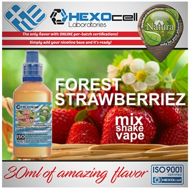 5429 - NATURA MIX SHAKE VAPE FOREST STRAWBERRIEZ 30/60ML ( &  )