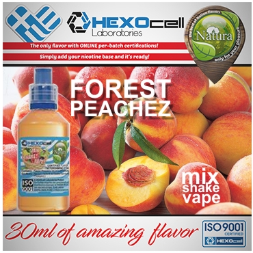 5433 - NATURA MIX SHAKE VAPE FOREST PEACHEZ 30/60ML (   )