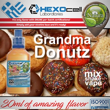 5437 - NATURA MIX SHAKE VAPE Grandma Donutz 30/60ML ()