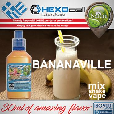 NATURA MIX SHAKE VAPE BANANAVILLE 30/100ML ( & )