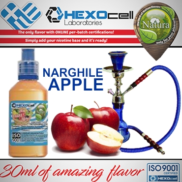 NATURA MIX SHAKE VAPE NARGHILE APPLE 30/60ML ( )