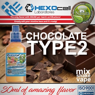 NATURA MIX SHAKE VAPE CHOCOLATE TYPE2 30/60ML ()