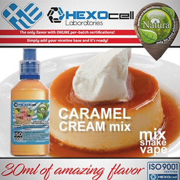 5612 - NATURA MIX SHAKE VAPE CARAMEL CREAM MIX 30/60ML ( )