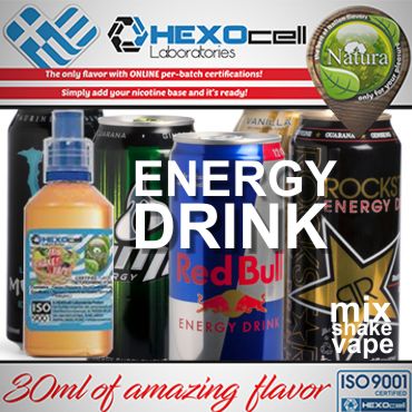 NATURA MIX SHAKE VAPE ENERGY DRINK 30/60ML (ενεργειακό ποτό)