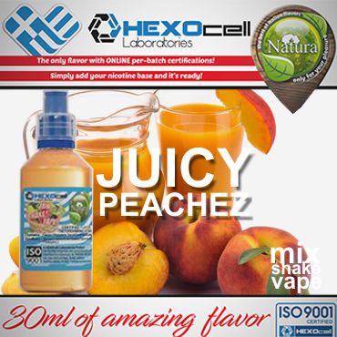 NATURA MIX SHAKE VAPE JUICY PEACHEZ 30/60ML ( )