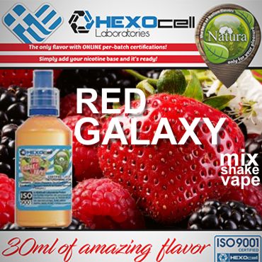 NATURA MIX SHAKE VAPE RED GALAXY 30/60ML (  )