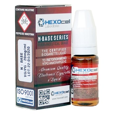 5853 -  Hexocell nbase high vg 90/10 VG/PG 10ml 20mg