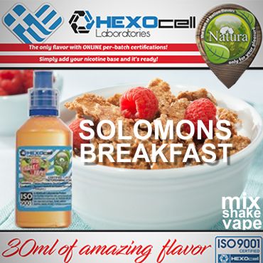 5854 - NATURA MIX SHAKE VAPE SOLOMONS BREAKFAST 30/60ML (    )