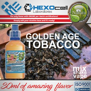 5862 - NATURA MIX SHAKE VAPE GOLDEN AGE TOBACCO 30/60ML