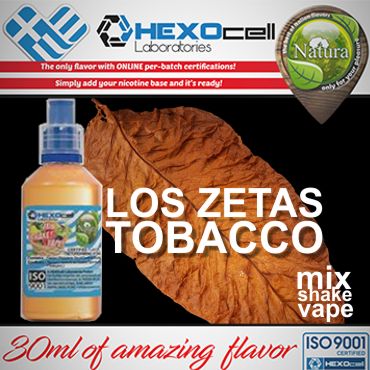 NATURA MIX SHAKE VAPE LOS ZETAS TOBACCO 30/60ML ( )