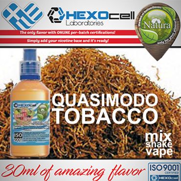 NATURA MIX SHAKE VAPE QUASIMODO TOBACCO 30/60ML ( )