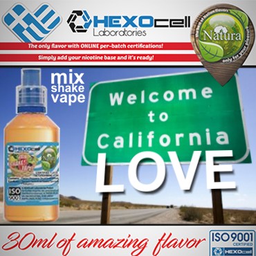 NATURA MIX SHAKE VAPE CALIFORNIA LOVE 30/60ML ()