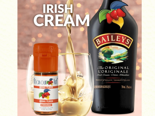 Άρωμα Flavour Art IRISH CREAM (Ουίσκι και κρέμα γάλακτος ) 10ml Άρωμα Flavour Art IRISH CREAM (Ουίσκι και κρέμα γάλακτος ) 10ml