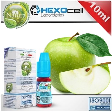 6582 -   Natura GREEN CRUNCH GREEN APPLE   Hexocell ( ) 10 ml
